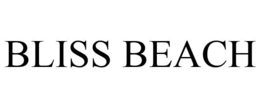 BLISS BEACH trademark