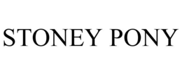 STONEY PONY trademark