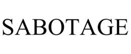 SABOTAGE trademark