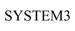 SYSTEM3 trademark