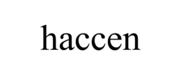 HACCEN trademark