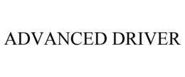 ADVANCED DRIVER trademark