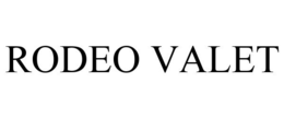 RODEO VALET trademark