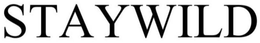 STAY WILD trademark