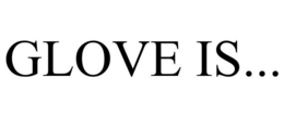 GLOVE IS... trademark