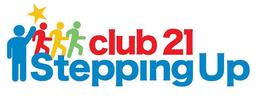 CLUB 21 STEPPING UP trademark