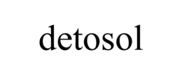 DETOSOL trademark