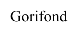 GORIFOND trademark