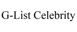 G-LIST CELEBRITY trademark