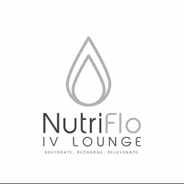 NUTRIFLO IV LOUNGE REHYDRATE. RECHARGE. REJUVENATE. trademark