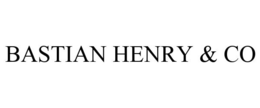 BASTIAN HENRY & CO trademark