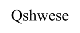 QSHWESE trademark