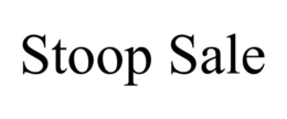 STOOP SALE trademark