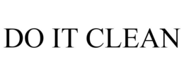 DO IT CLEAN trademark