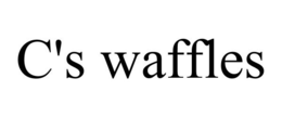 C'S WAFFLES trademark