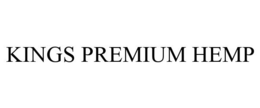 KINGS PREMIUM HEMP trademark