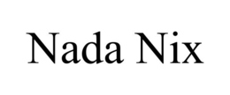 NADA NIX trademark