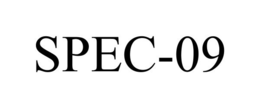 SPEC-09 trademark