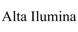 ALTA ILUMINA trademark