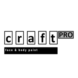 CRAFT PRO FACE & BODY PAINT trademark