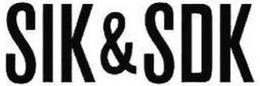 SIK&SDK trademark