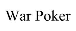 WAR POKER trademark