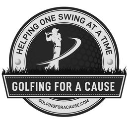 GOLFING FOR A CAUSE HELPING ONE SWING AT A TIME GOLFINGFORACAUSE.COM trademark