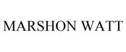 MARSHON WATT trademark