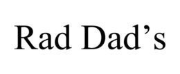 RAD DAD'S trademark