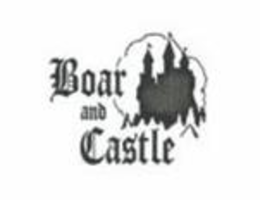 BOAR AND CASTLE trademark