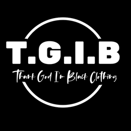 T.G.I.B, THANK GOD I'M BLACK CLOTHING trademark