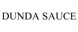 DUNDA SAUCE trademark
