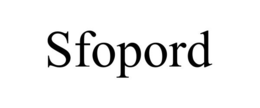 SFOPORD trademark