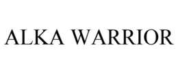 ALKA WARRIOR trademark