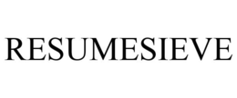 RESUMESIEVE trademark