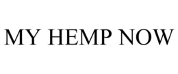 MY HEMP NOW trademark