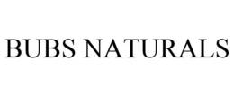 BUBS NATURALS trademark
