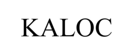 KALOC trademark