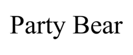 PARTY BEAR trademark