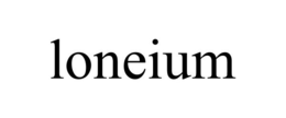 LONEIUM trademark