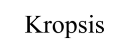 KROPSIS trademark
