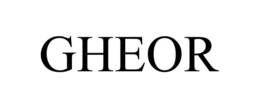 GHEOR trademark