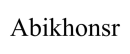 ABIKHONSR trademark