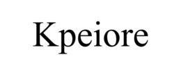 KPEIORE trademark