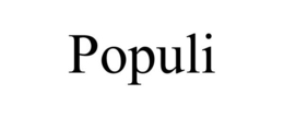 POPULI trademark