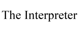 THE INTERPRETER trademark