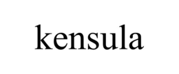 KENSULA trademark