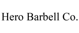 HERO BARBELL CO. trademark