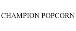 CHAMPION POPCORN trademark