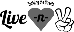 TACKLING THE STREETS LIVE -N- trademark